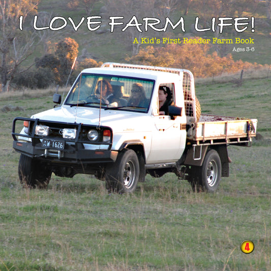 I Love 'Farm Life' - A Kids First Reader Farm Life Book - 1st Edition